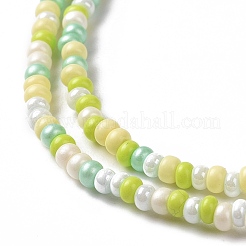 Glass Seed Bead Strands&nbsp;LAMP-B021-04B
