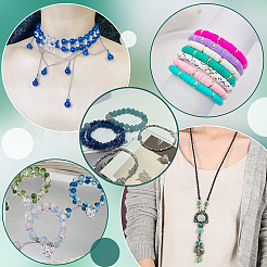 DIY Round & Disc/Flat Round Beads Kits&nbsp;DIY-PH0030-85A