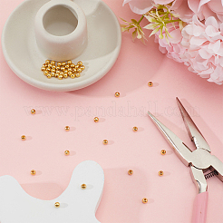 50Pcs 925 Sterling Silver Beads&nbsp;STER-BBC0006-44