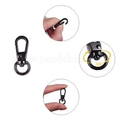 Alloy Swivel Clasps&nbsp;PALLOY-SZ0001-08