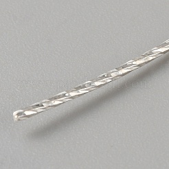 スターリングシルバーワイヤー  銀  ラウンド  18ゲージ  1mm&nbsp;STER-WH0010-34A-03
