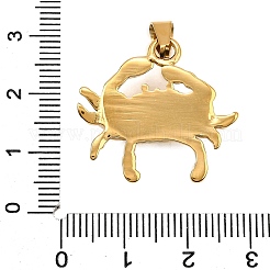 Crab 304 Stainless Steel Pendants&nbsp;STAS-M121-07G