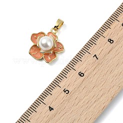 Brass Enamel Pendants&nbsp;PALLOY-JF05280
