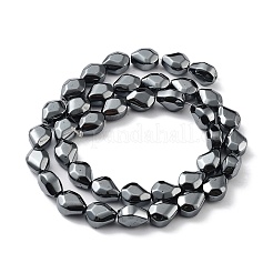 Synthetic Non-Magnetic Hematite Beads Strands&nbsp;G-H303-B25