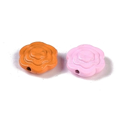 Spray Paint Alloy Beads&nbsp;PALLOY-H145-04