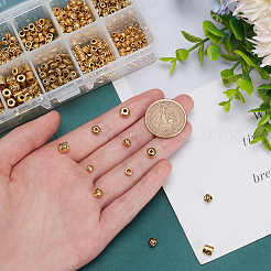 500Pcs 10 Styles Tibetan Style Alloy Spacer Beads&nbsp;TIBEB-PH0004-97