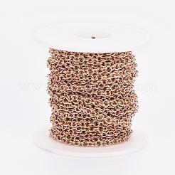Ion Plating(IP) 304 Stainless Steel Rolo Chains&nbsp;CHS-L025-03C-RG