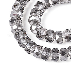 Electroplate Glass Beads Strands&nbsp;EGLA-T021-20C