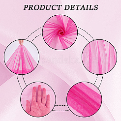 Polyester Mesh Fabric&nbsp;DIY-WH20009-40Q