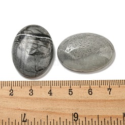 天然ピカソジャスパーカボション  オーバル  30x21.5~22x5~8.5mm&nbsp;G-C115-01B-37