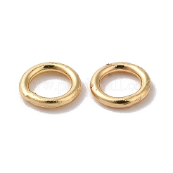 Brass Soldered Closed Jump Rings&nbsp;X-KK-G465-26G