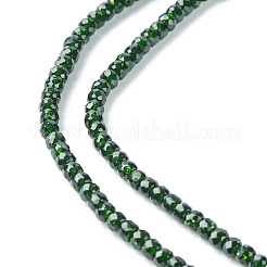Synthetic Green Goldstone Beads Strands&nbsp;G-F748-O03-01