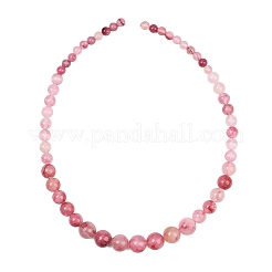 Natural Green Jade Graduated Beads Strands&nbsp;GG-CBA2AE1-A06-F
