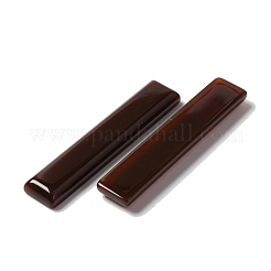 セルロースアセテート（樹脂）カボション  長方形  ミックスカラー  60x12x5mm&nbsp;FIND-D029-07
