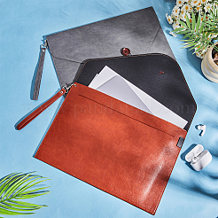Rectangle PU Leather File Pockets&nbsp;AJEW-WH20070-208A