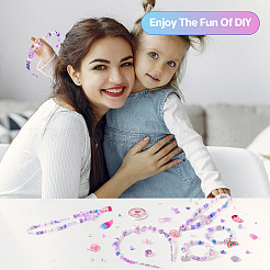 DIY Cute Cartoon Hair Band Bracelet Making Kit&nbsp;DIY-TA0003-88