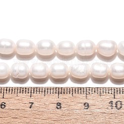 Natural Cultured Freshwater Pearl Beads Strands&nbsp;PEAR-N024-06