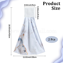 2Pcs Fibre Cleaning Cloth&nbsp;AJEW-WH20156-003