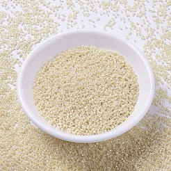 MIYUKIデリカビーズ  シリンダー  日本製シードビーズ  11/0  （db1900)アイボリーセイロン  1.3x1.6mm  穴：0.8mm  約20000個/袋  100 G /袋&nbsp;SEED-J020-DB1900