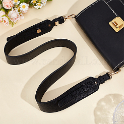 Puレザーバッグストラップ  ブラック  830x42x19mm&nbsp;AJEW-WH0348-824