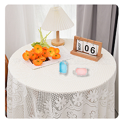 4個 2色 ミニプラスチックスーツケース 包装収納ボックス キャンディ小物用  ミックスカラー  13x7.9x3.6cm  2個/カラー&nbsp;CON-SP0001-26A