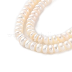 Natural Cultured Freshwater Pearl Beads Strands&nbsp;PEAR-I007-02D-01
