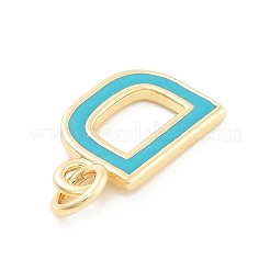 Rack Plating Brass Pendants&nbsp;KK-C065-03D-G