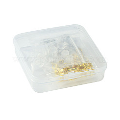 Iron Clip-on Earring Findings&nbsp;IFIN-FS0001-44