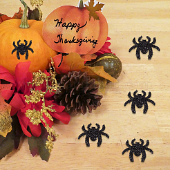 40Pcs Non-Woven Fabric Stickers Halloween Decorations&nbsp;AJEW-GF0005-06