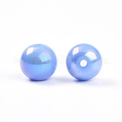 Electroplate Pearlized Glass Pearl Beads&nbsp;EGLA-T021-14C-05