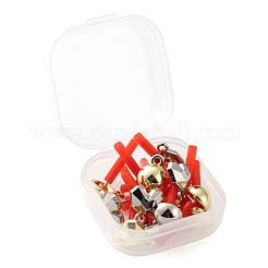 16Pcs 4 Style Spray Painted Alloy Stud Earrings Findings&nbsp;FIND-LS0001-66