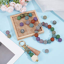 45Pcs 9 Colors Opaque Silicone Beads&nbsp;SIL-SC0002-83