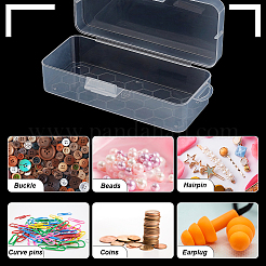 Transparent Plastic Storage Boxes&nbsp;LS-CON-WH0094-35B