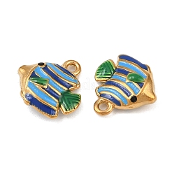 304 Stainless Steel Enamel Pendants&nbsp;STAS-C150-01H