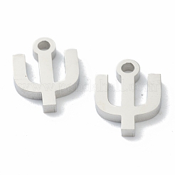 Non-Tarnish 304 Stainless Steel Charms&nbsp;STAS-G244-01Y