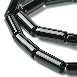 Natural Black Onyx Beads Strands&nbsp;X-G134