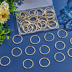 50Pcs Alloy Double Loops Jump Rings&nbsp;FIND-SP0005-48