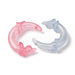 Luminous Transparent Acrylic Beads&nbsp;LACR-S001-10