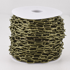 Unwelded Iron Paperclip Chains&nbsp;CH-S125-01B-AB