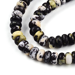 Natural Yellow Turquoise(Jasper) Beads Strands&nbsp;G-T140-82