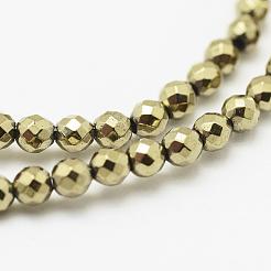 Round Non-magnetic Synthetic Hematite Beads Strands&nbsp;G-D617-2mm-27
