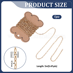 5M 304 Stainless Steel Cable Chains&nbsp;CHS-UN0001-36