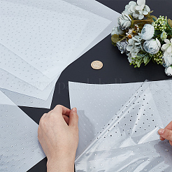 グリッタークリスタルホットフィックスラインストーン  パッチにアイロン  ドレスシューズ衣服装飾  クリスタル  350x250x1.5mm&nbsp;RGLA-WH0003-02