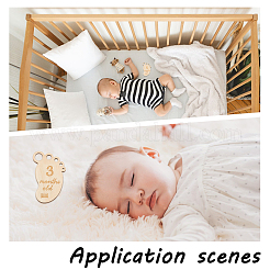 Baby Newborn Announcement Sign&nbsp;AJEW-WH0258-270