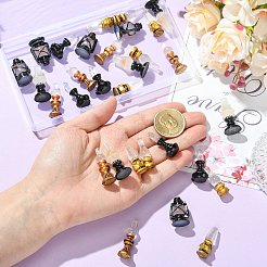 30Pcs 6 Colors Resin Oil Lamp Display Decorations&nbsp;AJEW-CJ0001-86