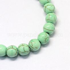 Synthetic Turquoise Beads Strands&nbsp;TURQ-S284-4mm-B03