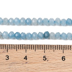 Dyed Natural Whie Jade Beads Strands&nbsp;GG-CBAF9EE-A24-3x4mm