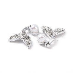 Alloy Rhinestone Pendants&nbsp;ALRI-H004-02P