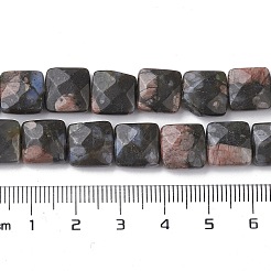 Natural Glaucophane Beads Strands&nbsp;G-K359-B20-01