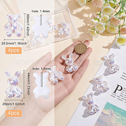 ABS Plastic Beads&nbsp;FIND-BC0003-02